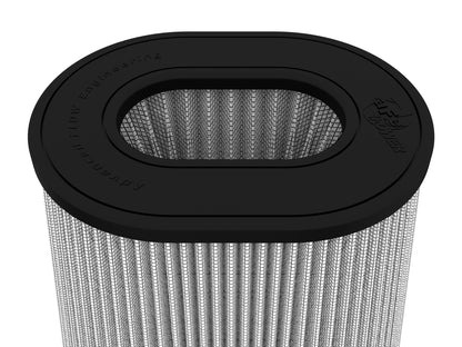 aFe Magnum FORCE Intake Air Filter w/Pro DRY S 5-1/2IN F x (10x8)IN B x (8x6) T (Inverted) x 9IN