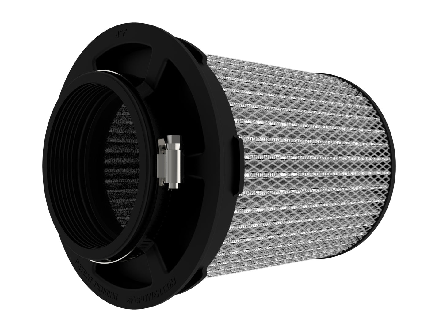 aFe MagnumFLOW Pro DRY S Universal Air Filter 4in F x 6.5n B x 6.5in T (Inv) x 8in H