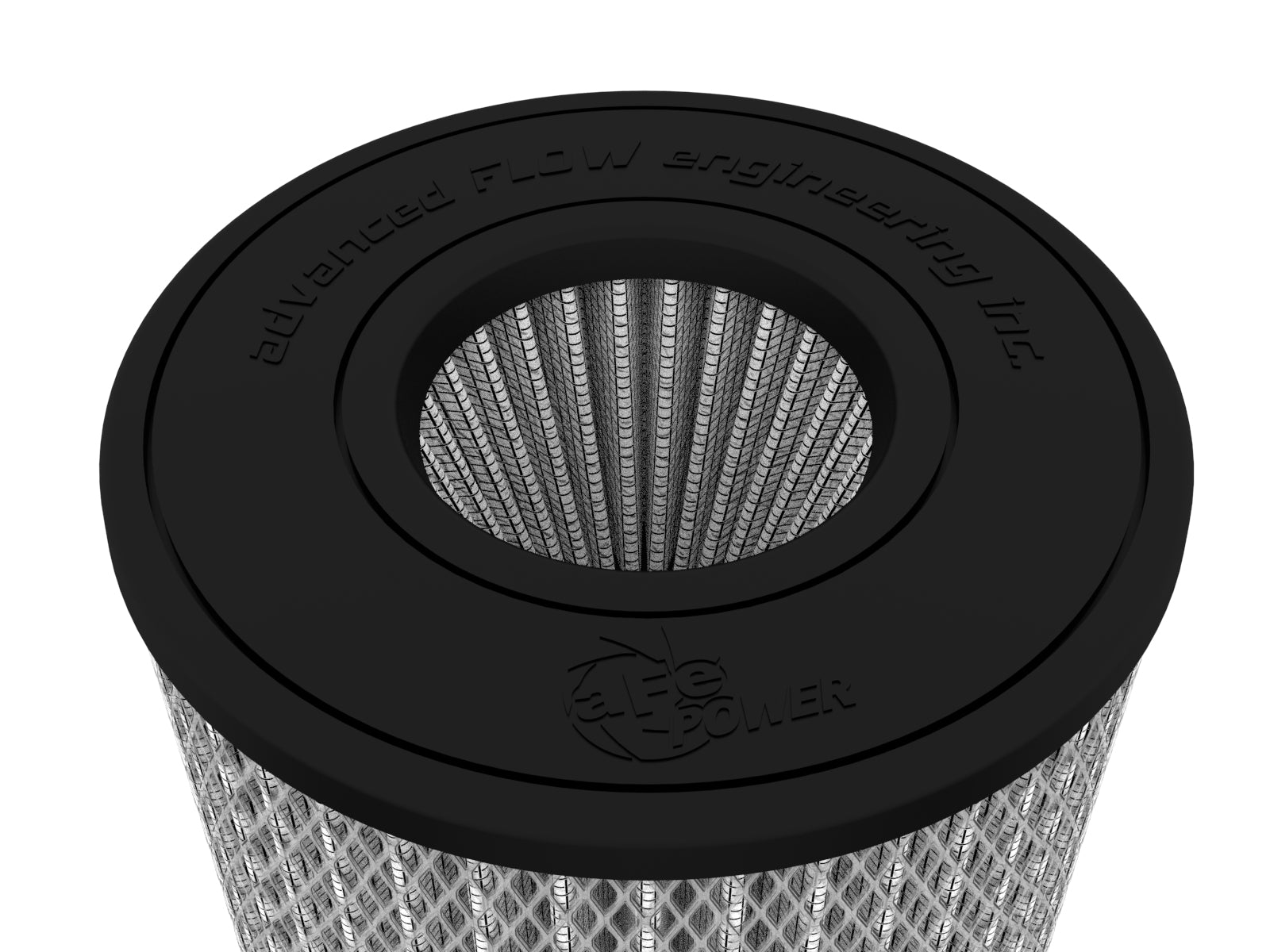 aFe MagnumFLOW Pro DRY S Universal Air Filter 4in F x 6.5n B x 6.5in T (Inv) x 8in H