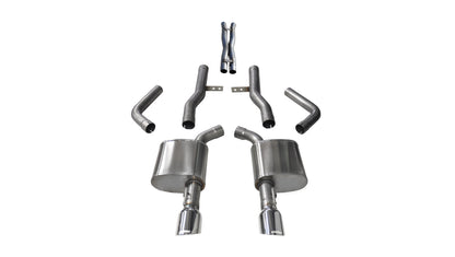 CORSA Xtreme / 2.75 in Cat-Back Single 4.5 in Tips | 2017-22 Charger, 300 5.7L (21004)