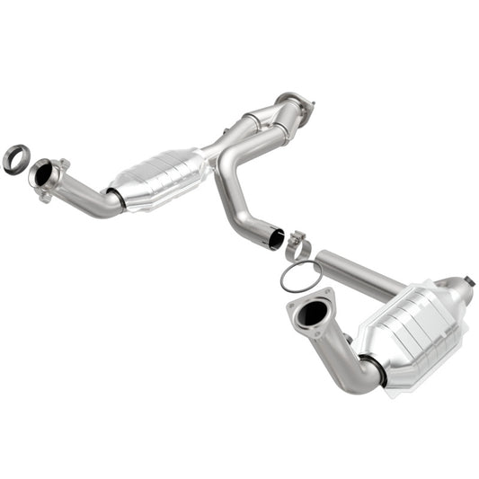 MagnaFlow Dual Conv Y-Pipe | Cadillac Escalade/Chevy Avalanche 5.3L (93419)
