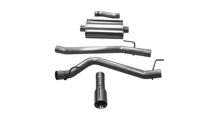 CORSA Sport, Touring / 3.0 in Cat-Back Single 4.0 in | 2020-24 Jeep Gladiator JT 3.6L (21060, 21062)