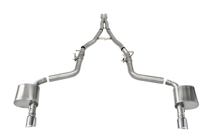 CORSA 2015-2024 Dodge Charger Corsa Exhaust | 2.75 in Cat-Back Single 4.5 in Tips | 6.4L 6.2L (21072)