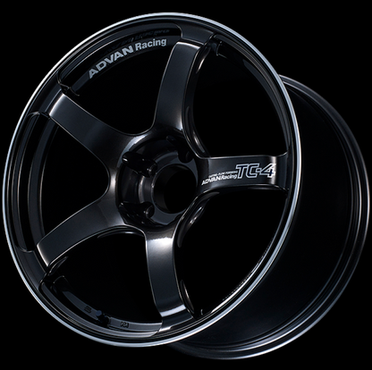 Advan TC4 Racing Gunmetallic Ring | 17x8" +54mm | 5x114.3mm Wheels