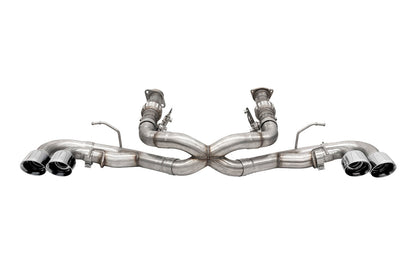 CORSA 3.0 in Cat-Back 4.5 in Pro-Series Tips | 2020-24 Corvette C8 (w/o Factory NPP) (21102, 21104)