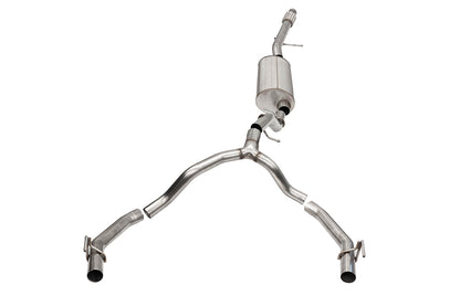 CORSA Sport / 3.5 in Cat-Back DRE No Tips | 2021-2025 Cadillac Escalade ESV 6.2L (21132)