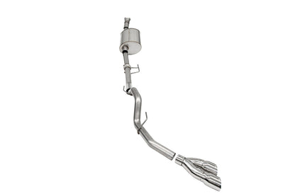 CORSA Sport / 3.0 in Cat-Back Single Side Exit | 2021-24 Ford F-150 3.5T EcoBoost (145.4" WB) (21166)
