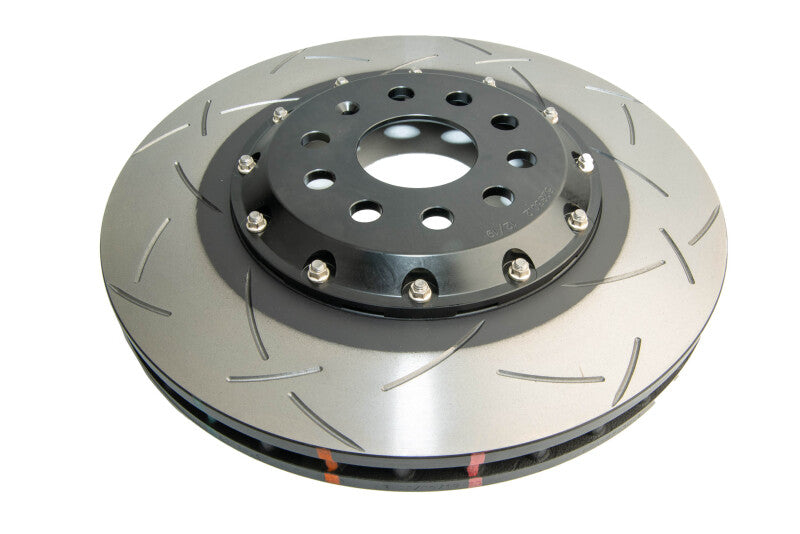 DBA 5000 Series T3 D&S Slotted 2-Piece Front Rotor | VW Golf R MK7 (13-17) (DBA52830BLKS)