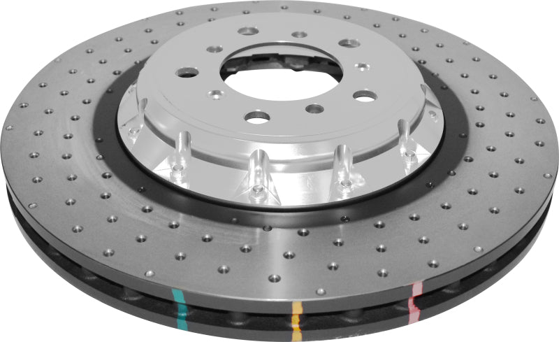 DBA 5000 Series Drilled Front Rotor | BMW 1M (E82) (11-13) / M3 (E90/92/93) (08-13) (DBA52280SLVXD)
