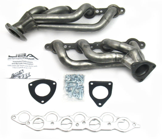 JBA 1-5/8in Raw SS Header | GM Truck 99-06 (1850S-3)