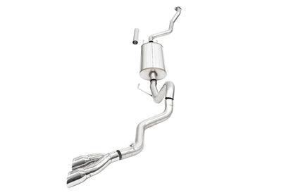 CORSA Sport / 3.0 in. Cat-Back High Clearance Turndown | 2024+ Toyota Tacoma 2.4L Turbo