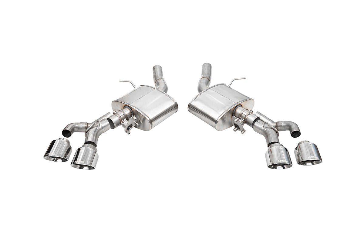 CORSA Sport Valved / 3.0 in Axle-Back 4.5 in Twin Tips | 2022+ Cadillac CT4-V Blackwing (21319)