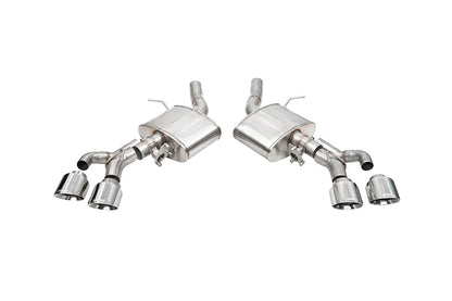 CORSA Sport Valved / 3.0 in Axle-Back 4.5 in Twin Tips | 2022+ Cadillac CT4-V Blackwing (21319)