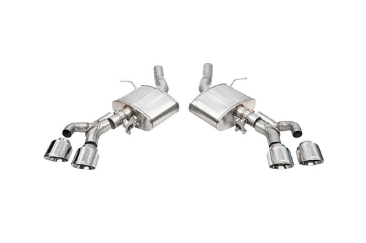 CORSA Sport Valved / 3.0 in Axle-Back 4.5 in Twin Tips | 2022+ Cadillac CT4-V Blackwing (21319)