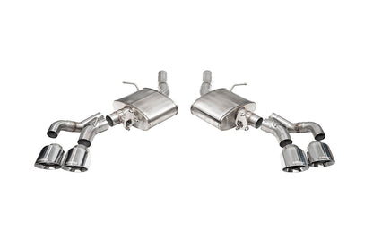 CORSA Sport Valved / 3.0 in Axle-Back 4.5 in Twin Tips | 2020+ Cadillac CT5 V | CT5 V Blackwing (21322)