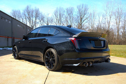 CORSA Xtreme Valved / 3.0in Cat-Back 4.5 in. Twin Tips | 2020+ Cadillac CT5-V (21326)