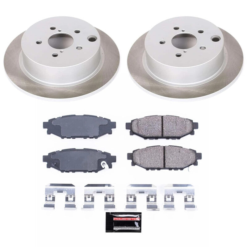 PowerStop Rotor Kit | 2013–2015 Subaru XV Crosstrek (SC6107)