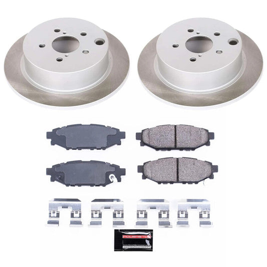 PowerStop Rotor Kit | 2013–2015 Subaru XV Crosstrek (SC6107)