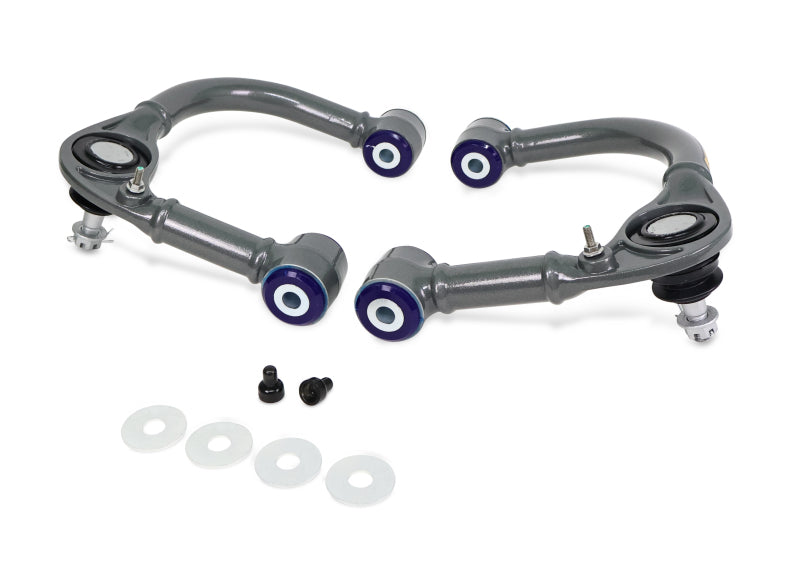 SuperPro TRC6480E Front Upper Control Arm Set for Lifted 21-23 Lexus GX460