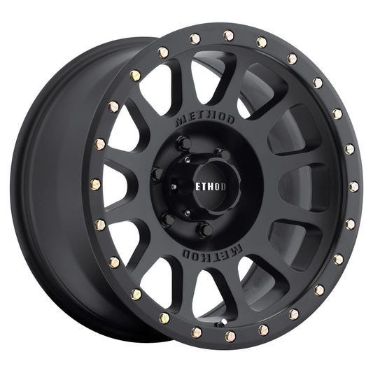 Method MR305 NV Matte Black | 18x9" +18mm | 6x5.5mm Wheel