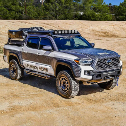 Westin 15-00045 U-Bolt Mesa Roof Rack for 16-23 Toyota Tacoma Crew Cab