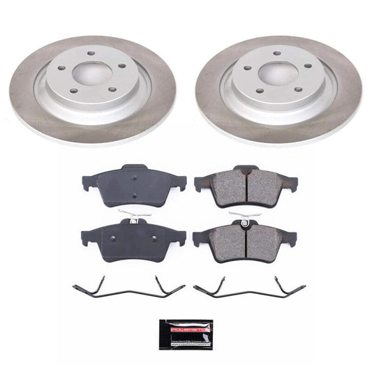 PowerStop Rotor Kit | 2012–2015 Mazda 5 (SC5842)