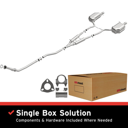 BRExhaust 2004-2005 Audi A4 Quattro 1.8L Direct-Fit Replacement Exhaust System