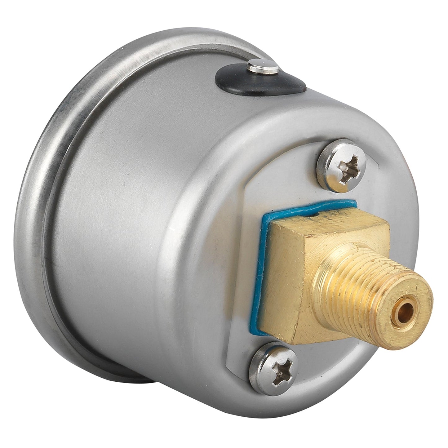 AutoMeter AutoGage 1.5in Liquid Filled Mechanical 0-15 PSI Fuel Pressure Gauge - White (2175)