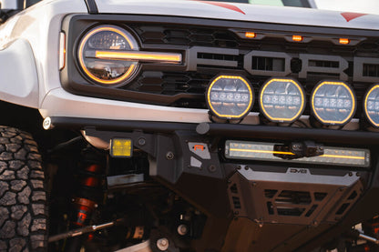 DV8 Offroad FBFR-02 Tube Front Bumper for 22-26 Ford Bronco Raptor