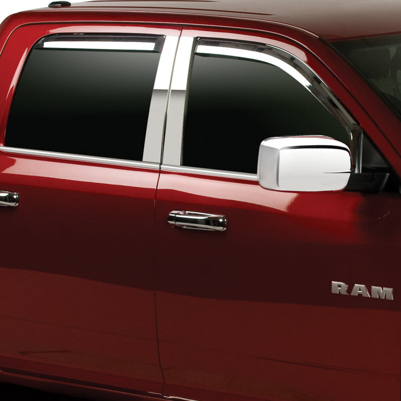 Putco Chrome Window Visors | Ram 1500 Crew Cab (19-20) (480071)