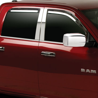 Putco Chrome Window Visors | Ram 1500 Crew Cab (19-20) (480071)