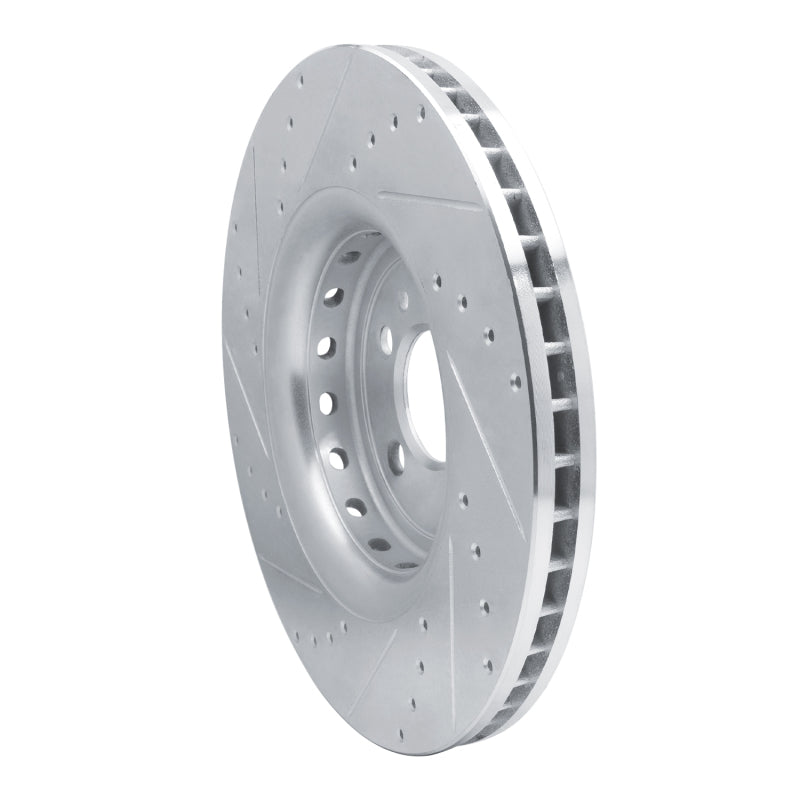 DFC D&S Silver Brake Rotor (FRONT RIGHT): Dodge Charger 2014-23