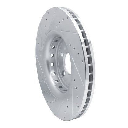 DFC D&S Silver Brake Rotor (FRONT RIGHT): Dodge Charger 2014-23