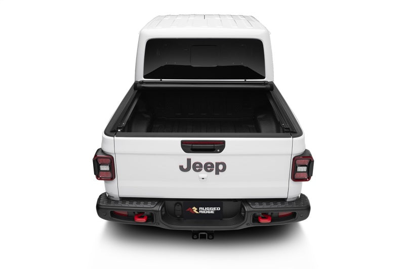 Rugged Ridge 13550.22 Armis Soft Rolling Bed Cover for 20-25 Gladiator JT 5' Bed