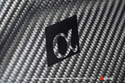 AMS Alpha Matte Carbon Front Duct | Infiniti Q60 / Q50 (17+ / 16+) (ALP.28.06.0002-1)