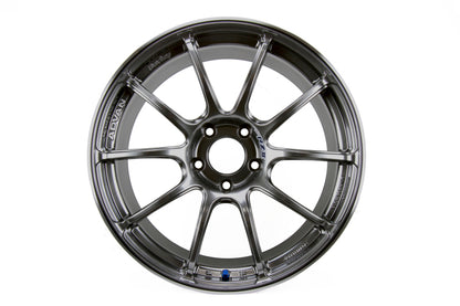 Advan RZII 18x9.5 +45 5-114.3 Racing Hyper Black Wheel-WheelFlip