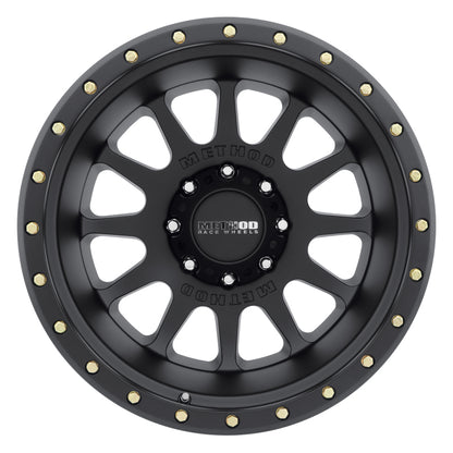 Method MR605 NV Matte Black | 20x10" -24mm | 8x180mm Wheel