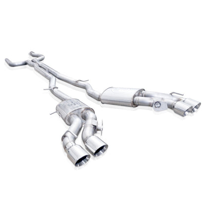 Stainless Works Catback System Resonated X-Pipe Dual-Mode Mufflers | Cadillac CTS-V Sedan (16-18) (CTSV16CB)