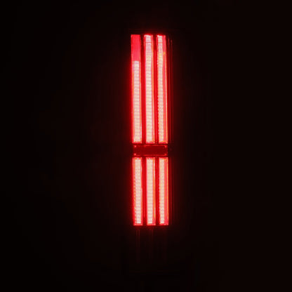 AlphaRex 22-25 Toyota Tundra NOVA-Series Prismatic LED Tail Lights Alpha-Black
