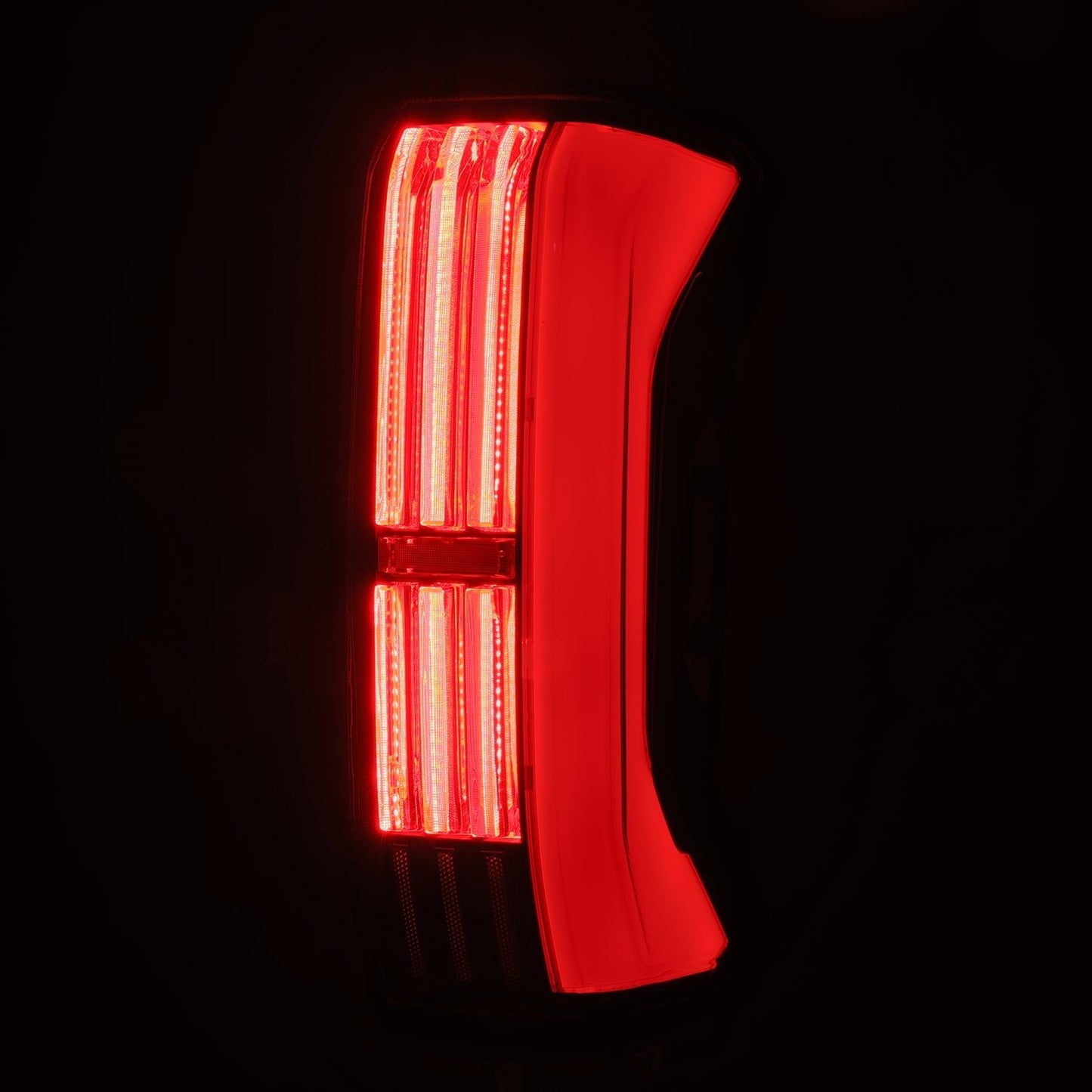 AlphaRex 22-25 Toyota Tundra NOVA-Series Prismatic LED Tail Lights Black Red
