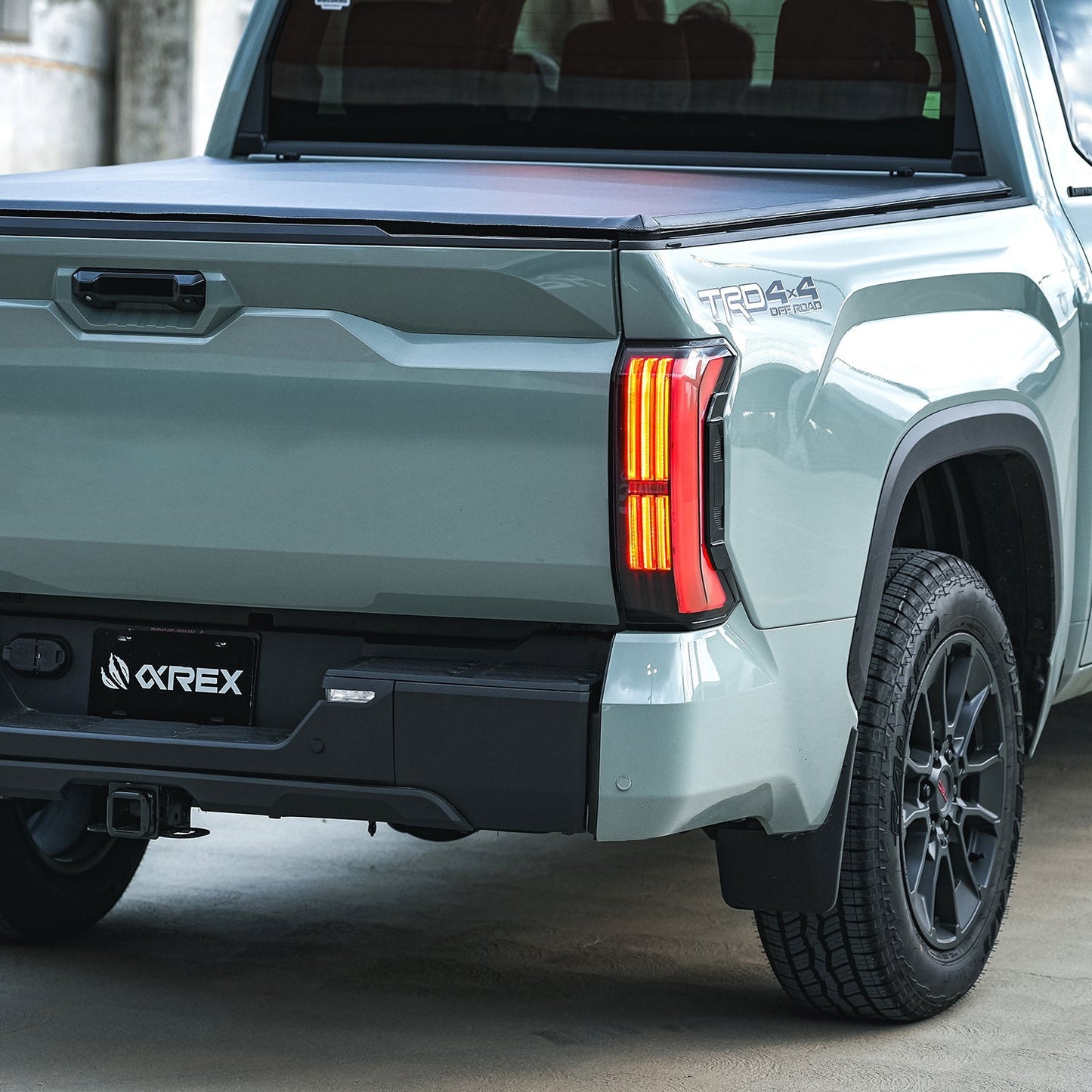 AlphaRex 22-25 Toyota Tundra NOVA-Series Prismatic LED Tail Lights Black Red