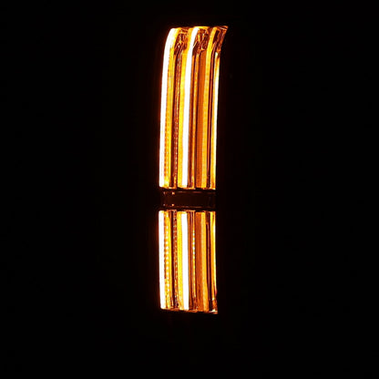 AlphaRex 22-25 Toyota Tundra NOVA-Series Prismatic LED Tail Lights Black Red