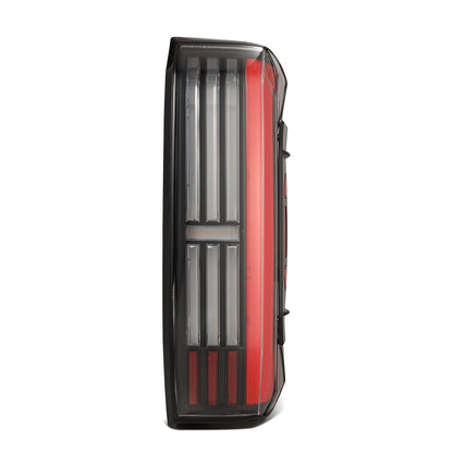 AlphaRex 22-25 Toyota Tundra NOVA-Series Prismatic LED Tail Lights Black Red