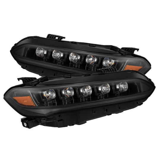 AlphaRex 22-25 Honda Civic NOVA-Series LED Projector Headlights Alpha-Black