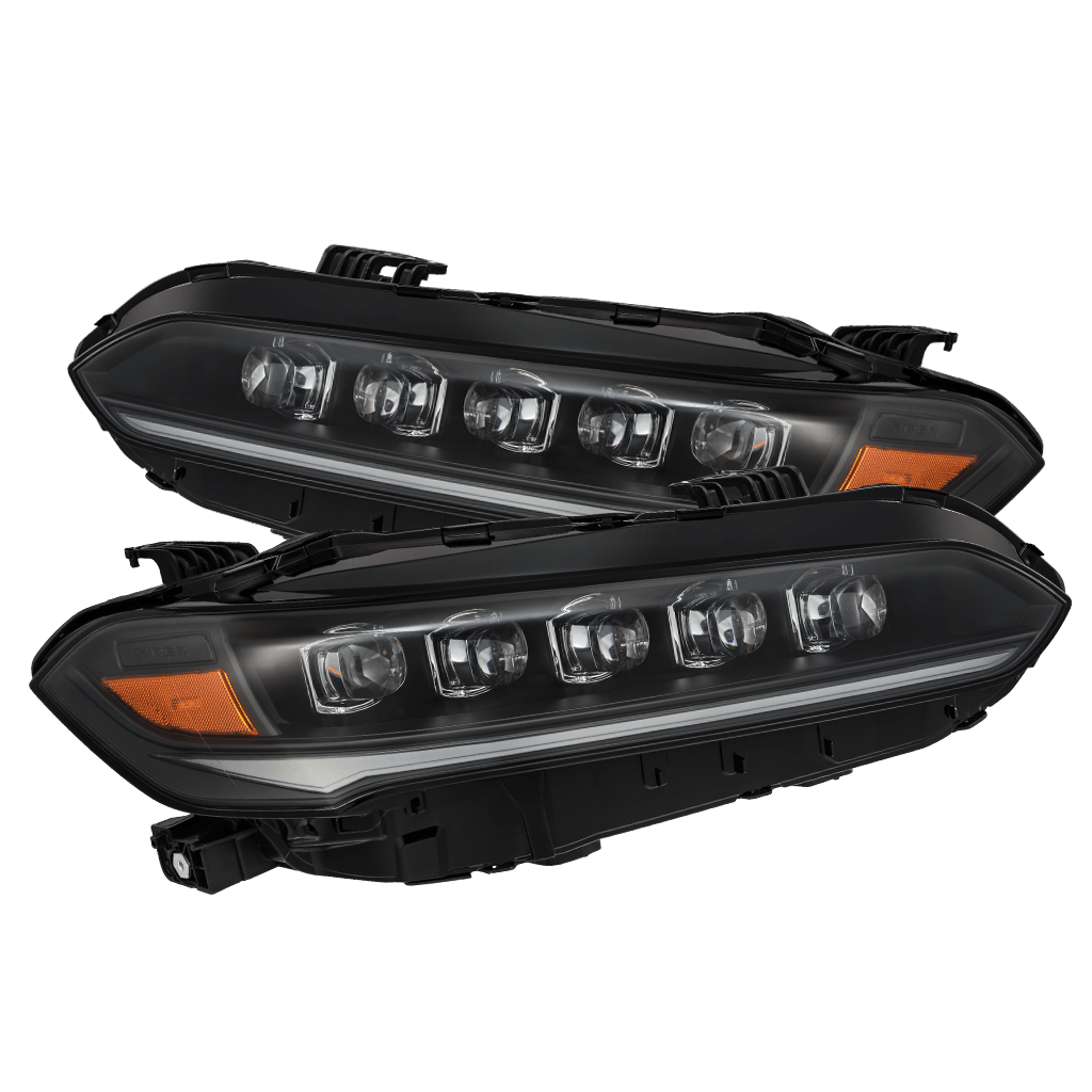 AlphaRex 22-25 Honda Civic NOVA-Series LED Projector Headlights Black
