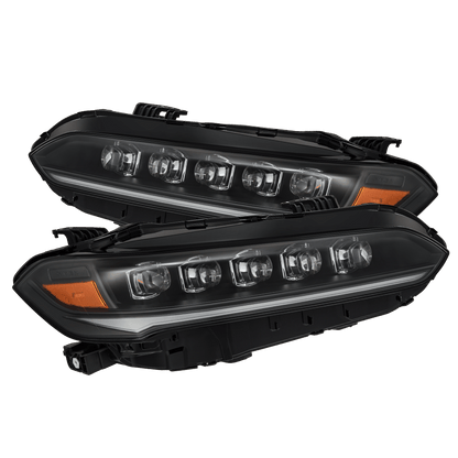 AlphaRex 22-25 Honda Civic NOVA-Series LED Projector Headlights Black
