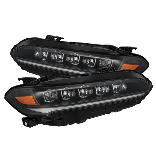 AlphaRex 22-25 Honda Civic NOVA-Series LED Projector Headlights Black