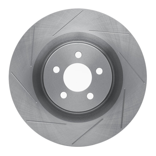 DFC Slotted Perf Front Brake Rotor: Chrysler 300 (05-20)