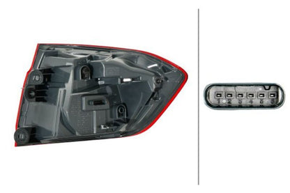 Hella Left Tail Light | BMW 320i M3 (14-19) (012147331)