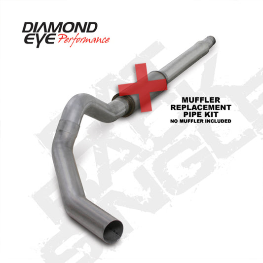 Diamond Eye 5in Catback RPLC Pipe | Ford F-250/350 99-07 (K5344A-RP)